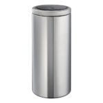ZPP TOUCH BIN BRILLIANT STEEL 30LTR