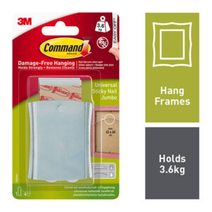 COMMAND WIRE-BACKED METAL PICTURE HANGER