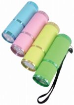 LED TORCH GLOW IN DARK 9LED