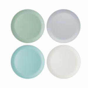 PASTEL MELAMINE DINNER PLATE 4PK