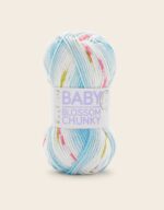 WOOL BABY BLOSSOM CHUNKY BLUEBELL