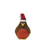 RESIN PLUMP ROBIN FIGURINE F378