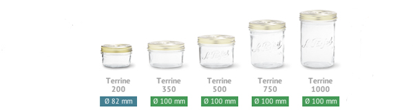 LE PARFAIT FAMIILIA WISS JAR 500ML - Image 2