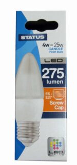 LED CANDLE 3W E27 WARM WHITE