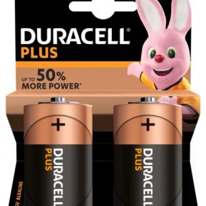 DURACELL PLUS D 2PACK MN1300