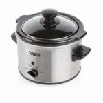 SLOW COOKER S/S 1.5LTR ROUND T16020