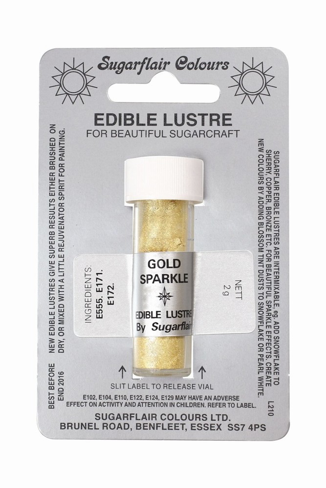 LUSTRE GOLD SPARKLE EDIBLE