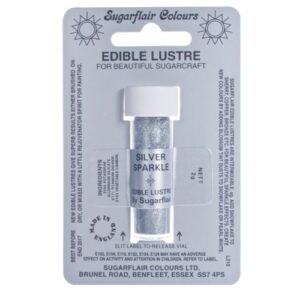 LUSTRE SILVER SPARKLE EDIBLE