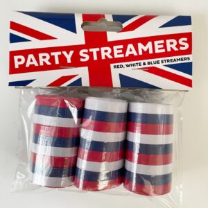 STREAMERS RED/WHT/BLU (PK3)