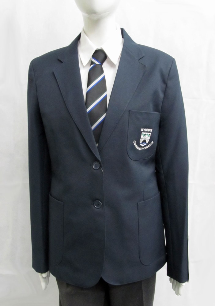 ICC BLAZER GIRLS NAVY